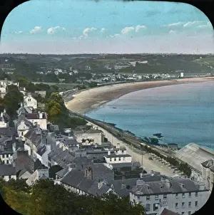 The Channel Islands - Bay from St Aubin s