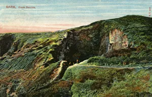 Images Dated 3rd April 2019: Channel Islands - Sark - Creux du Derrible cave