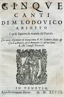 Five Chants by Ludovico Ariosto
