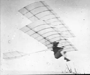 Chanute biplane glider