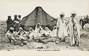 Chaouis Camp - Algeria - Barbequeing Chaouis Camp - Algeria - Barbequeing