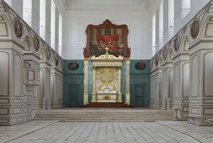 Restored Collection: Chapel, Clairvaux Abbey, Ville-sous-la-Ferte, Aube, France
