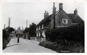 Drayton Prints: Chapel Lane, Knighton, Pipe Gate, England