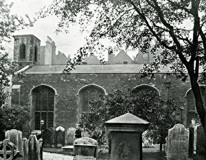 Headstones Prints: The Chapel Royal, Savoy Street, London