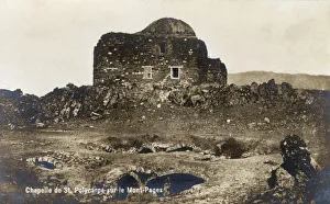 Bishop Collection: Chapel of Saint Polycarp on Mount Pagos, Izmir