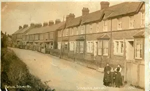Sidmouth Prints: Chapel Street, Sidbury, Devon