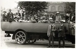 Charabanc day trip run by R. Chisnell & Sons to Sydenham