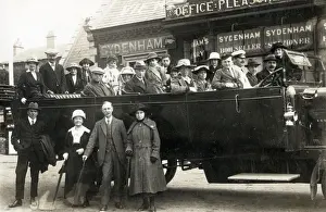 Families Prints: Charabanc day trip run by R. Chisnell & Sons to Sydenham