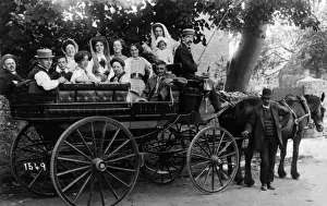 Excursions Prints: Charabanc Isle of Man