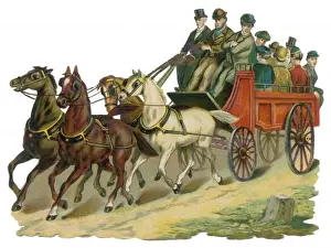 Excursions Prints: Charabanc Scrap 19C