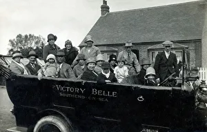 Excursion Prints: Charabanc Tour - Victory Belle - Southend-on-Sea