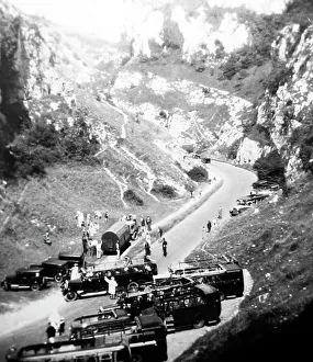 Excursion Prints: Charabanc trips through Cheddar Gorge, early 1900s
