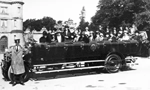 Charabanc at Wollaton Park, Nottingham