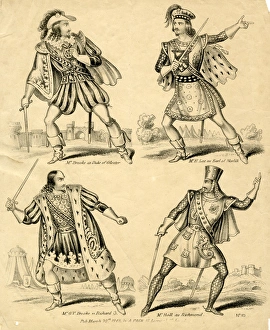 Vaughan Gallery: Four characters from Shakespeares Richard III