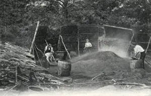 Charcoal Prints: Charcoal burners, Ulverston