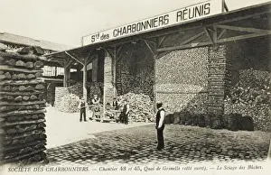 Grenelle Prints: Charcoal works - Quay de Grenelle, Paris