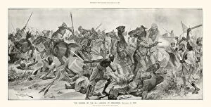 Khartoum Collection: The Charge of the 21st Lancers at Omdurman, 2nd September, 1898 by R. Caton Woodville