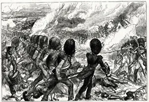 Drumming Collection: The last charge at the Battle of Waterloo, 18 June 1815. Date: 1815