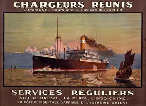 Shipping Prints: Chargeurs Reunis shipping