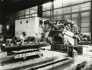 Charging of 10 ton electric furnace, Sheffield