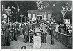 Examination Prints: Charing Cross, Custom Officers 1900