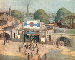 Severe Prints: Charing Cross Station, Underground