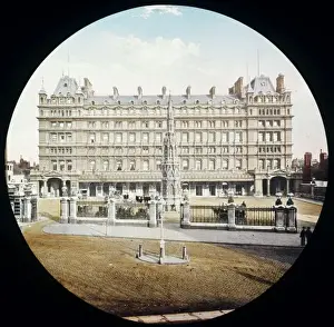 Charing X Lantern Slide