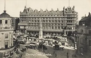 Hansom Prints: Charing X Stn (Aerial)