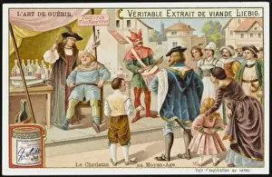 Doctors Prints: Charlatan in Marketplace