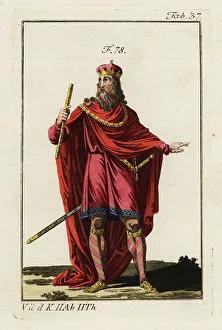 Tunic Prints: Charlemagne (742~814), King of the Franks