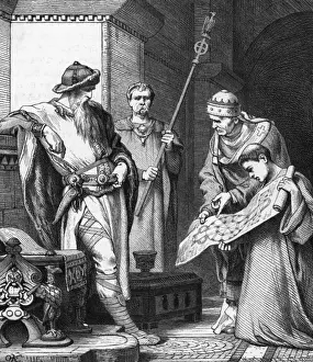 Inspects Prints: Charlemagne & Cathedral