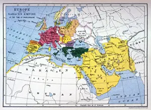 Charlemagne Era Map