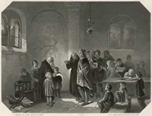 Charlemagne at School