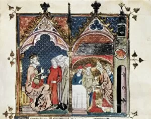 Pious Gallery: Charlemagnes Last Will and Coronation of Louis