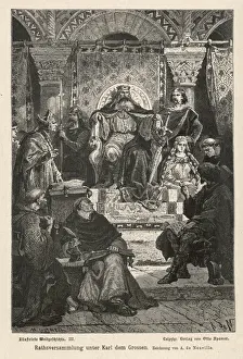Presides Prints: Charlemagnes Court