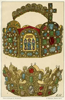 Charlemagnes Crown and Crown of St. Cunigunde