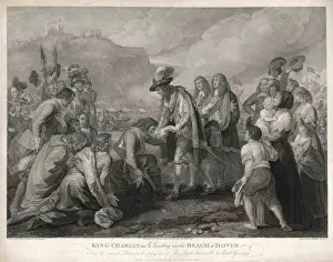 Charles 2 Lands at Dover