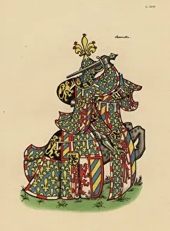 Armorials Prints: Charles the Bold, Charles le Temeraire, comte