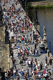 Images Dated 23rd August 2012: Charles Bridge, Prague