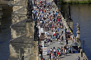 Images Dated 23rd August 2012: Charles Bridge, Prague