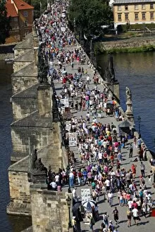 Images Dated 23rd August 2012: Charles Bridge, Prague