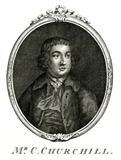 1764 Prints: Charles Churchill (Oval)