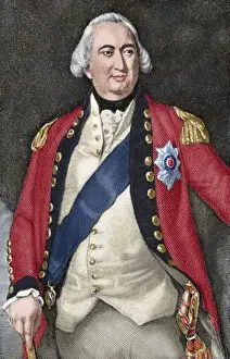 Militar Prints: Charles Cornwallis, 1st Marquess Cornwallis (1738-1805). Eng