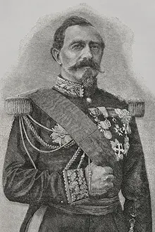 Franco Prussian Prints: Charles Denis Bourbaki (1816-1897). French general