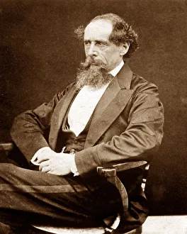 Charles Dickens in 1865