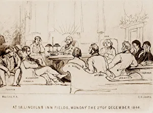 Charles Dickens first reading in 1844