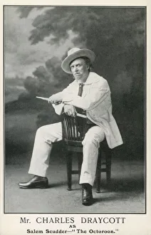 Images Dated 26th April 2021: Charles Draycott as Salem Scudder in The Octoroon Date: late 19th century