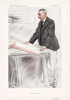 Images Dated 22nd August 2017: Charles Ernest Nicholson - British yacht designer