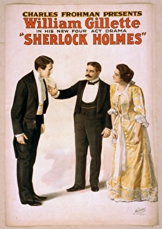 Charles Frohman presents William Gillette in his new four ac Charles Frohman presents William Gillette in his new four ac