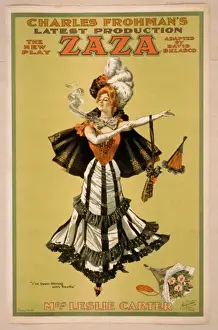 Frohman Prints: Charles Frohmans latest production, the new play Zaza adapt